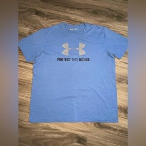 Men’s under armour 2XL protect this house blue